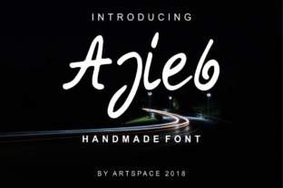 Ajieb: The Script Font That Stops the Scroll
