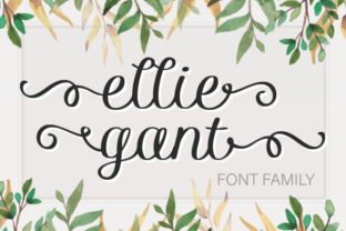 Ellie Gant Family: A Versatile Font for Your Brand