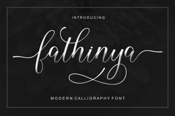 Fathinya Font Review: Elegant Script for Branding