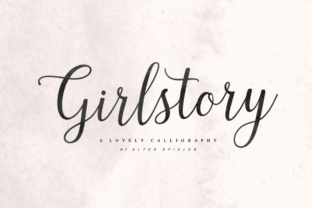 Girlstory Font: A Typeface for Authentic Editorial Stories