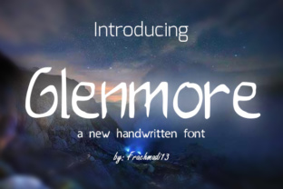 Glenmore: The Handwritten Font for Authentic Branding