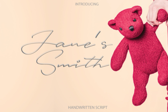 Janes Smith: A Versatile Script Font for Editorial Design