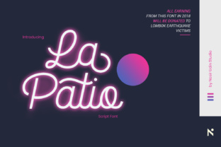 La Patio Font Review: Stylish Script for Campaigns