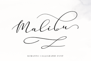 Malibu: A Handmade Script Font for Small Business Branding