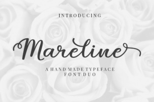 Mareline Duo: The Perfect Hand-Lettered Typeface for Crafters