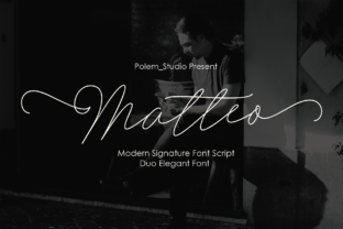 Matteo Duo: An Elegant Typeface for Editorial Design