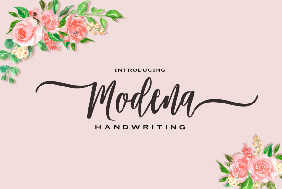 Modena: A Handwritten Font That Elevates Small Business Branding