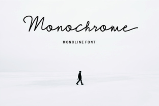 Monochrome Font: Elevating Web Design with Modern Script