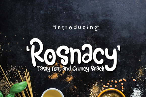 Rosnacy: A Playful Typeface for Bold Campaigns