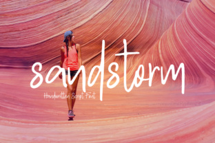 Sandstrom Font Review: A Handwritten Script for Modern Web Design