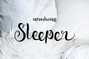 Sleeper: A Handwritten Typeface for Editorial Design