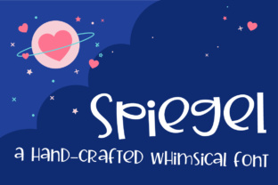 Spiegel Font: A Whimsical Typeface for Small Business Branding