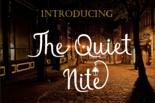 The Quiet Nite: A Script Font for Scroll-Stopping Brands